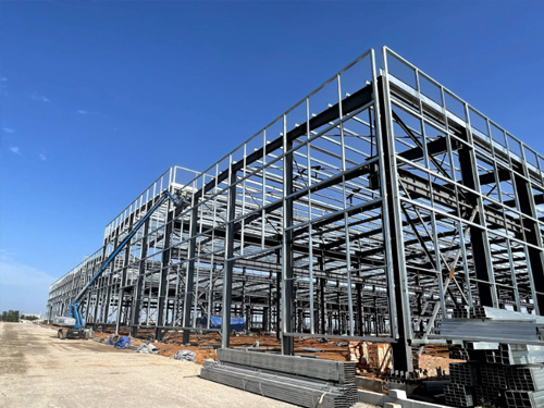 What is the construction process of steel structure engineering